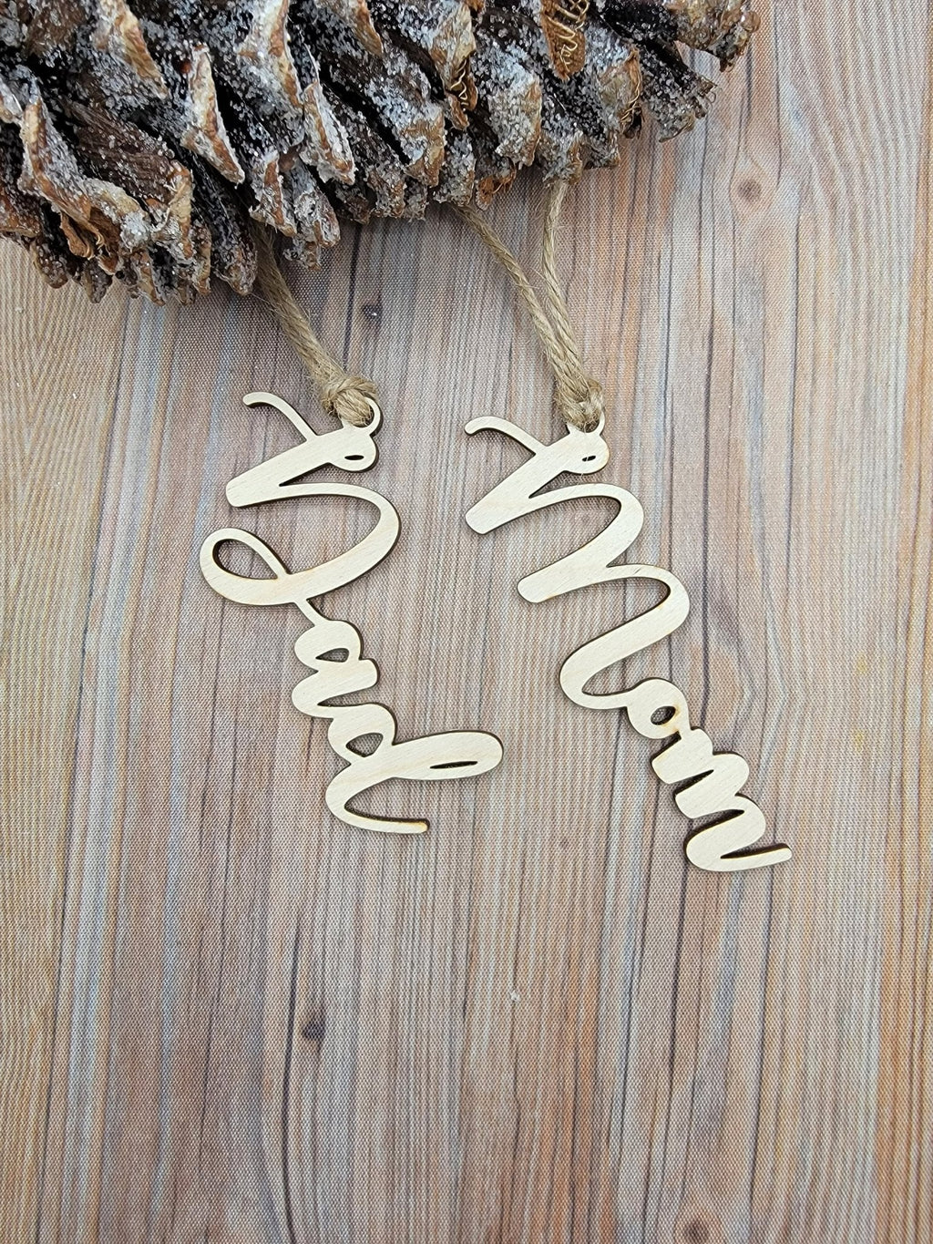 Personalized Stocking Tag Ornament,Personalized Christmas Stocking Tag- Family Names