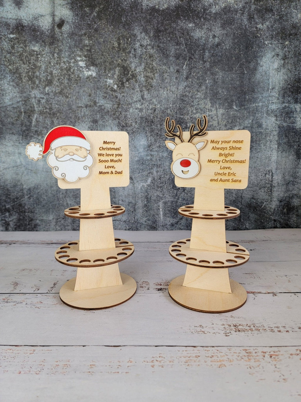 Personalized Tiered Christmas Money Cake