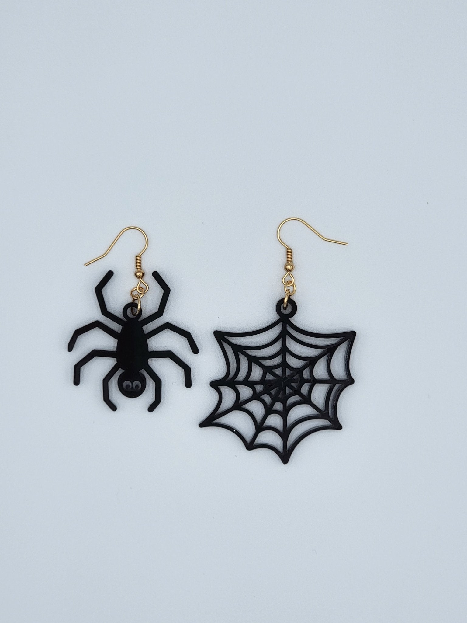 Spider Web Earrings