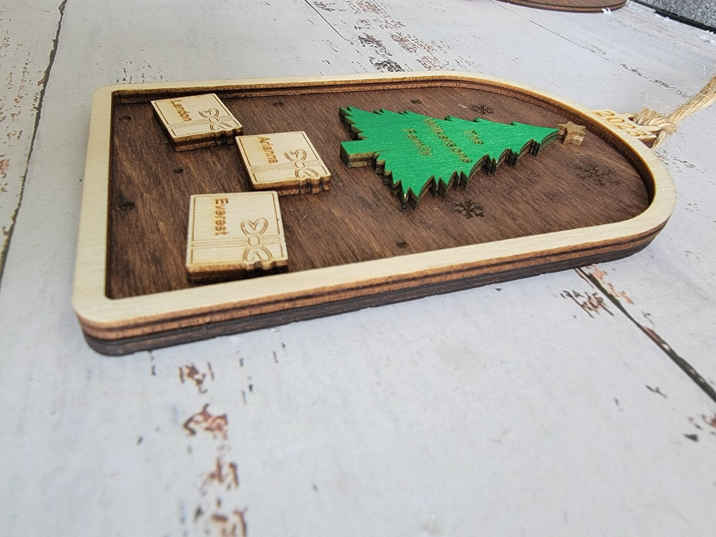 2025 Tree Family Christmas Ornamenet