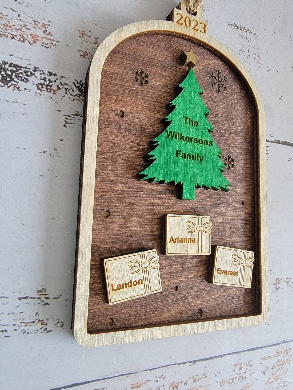2025 Tree Family Christmas Ornamenet
