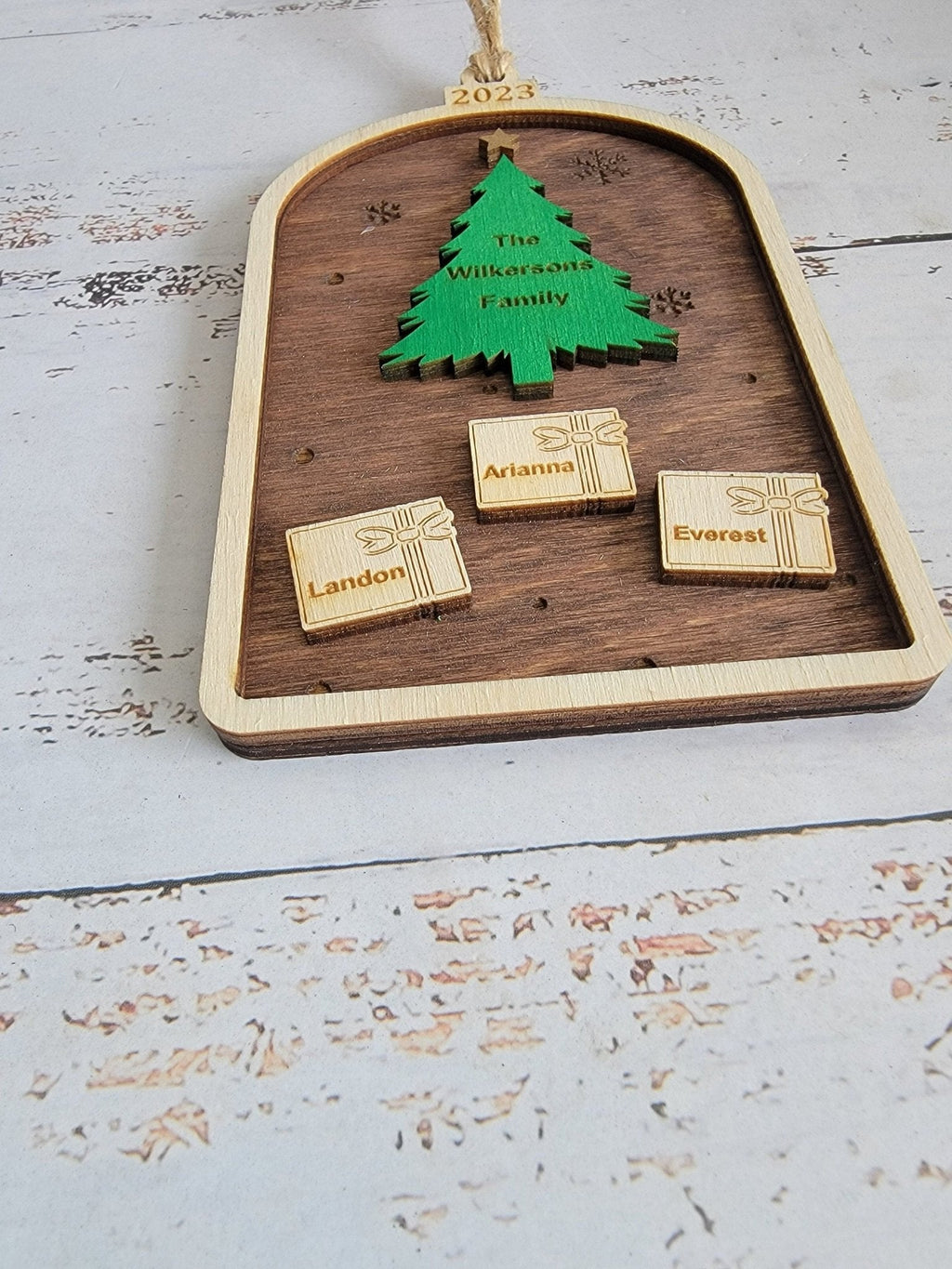 2025 Tree Family Christmas Ornamenet