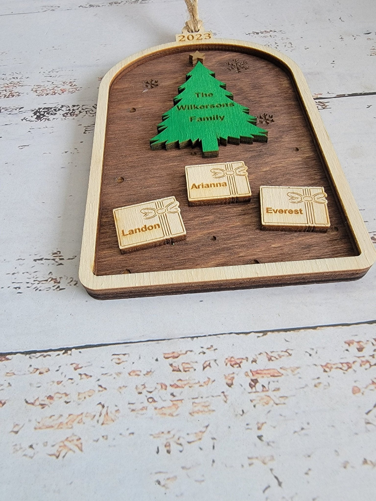 2025 Tree Family Christmas Ornamenet