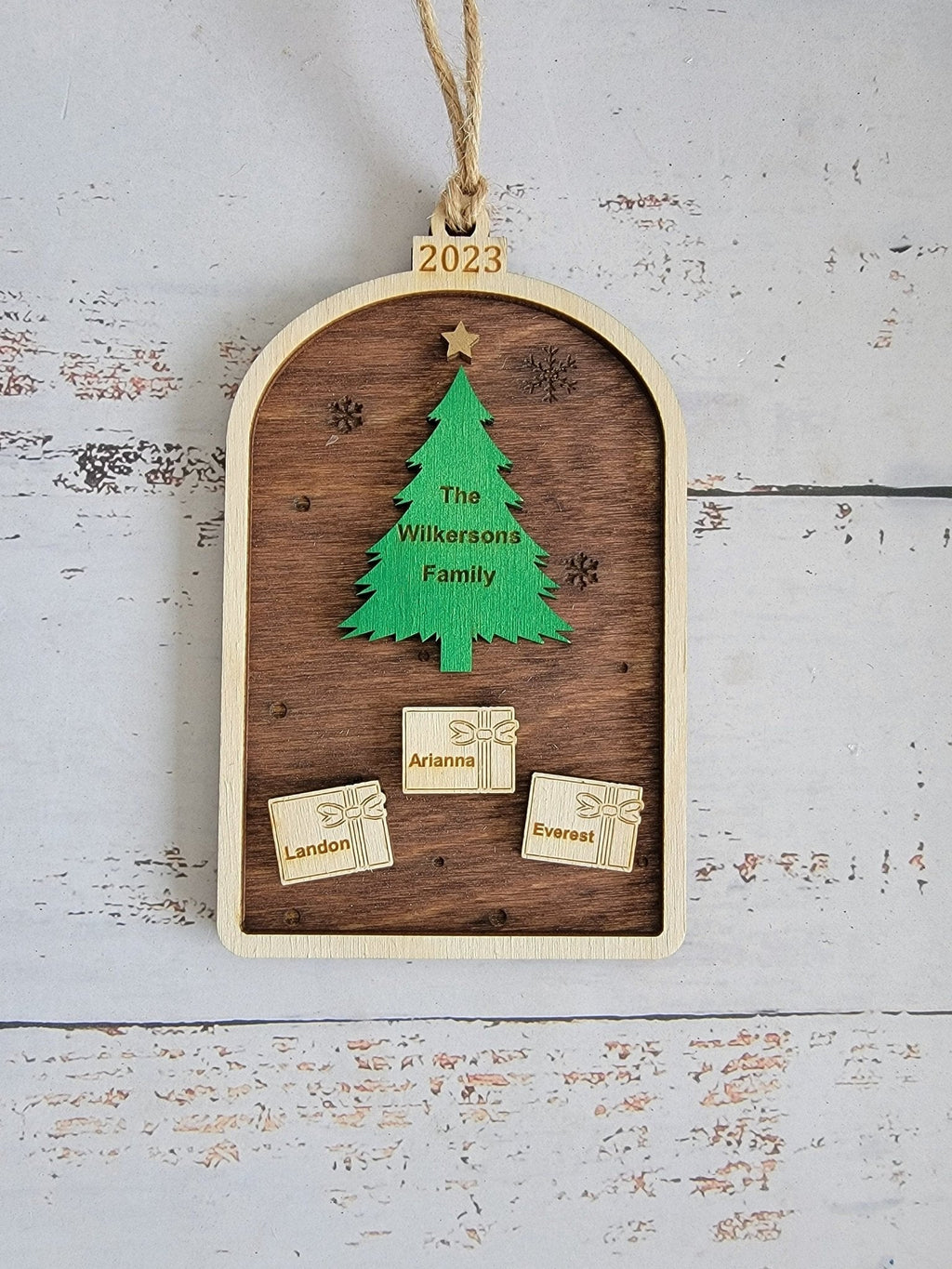 2025 Tree Family Christmas Ornamenet