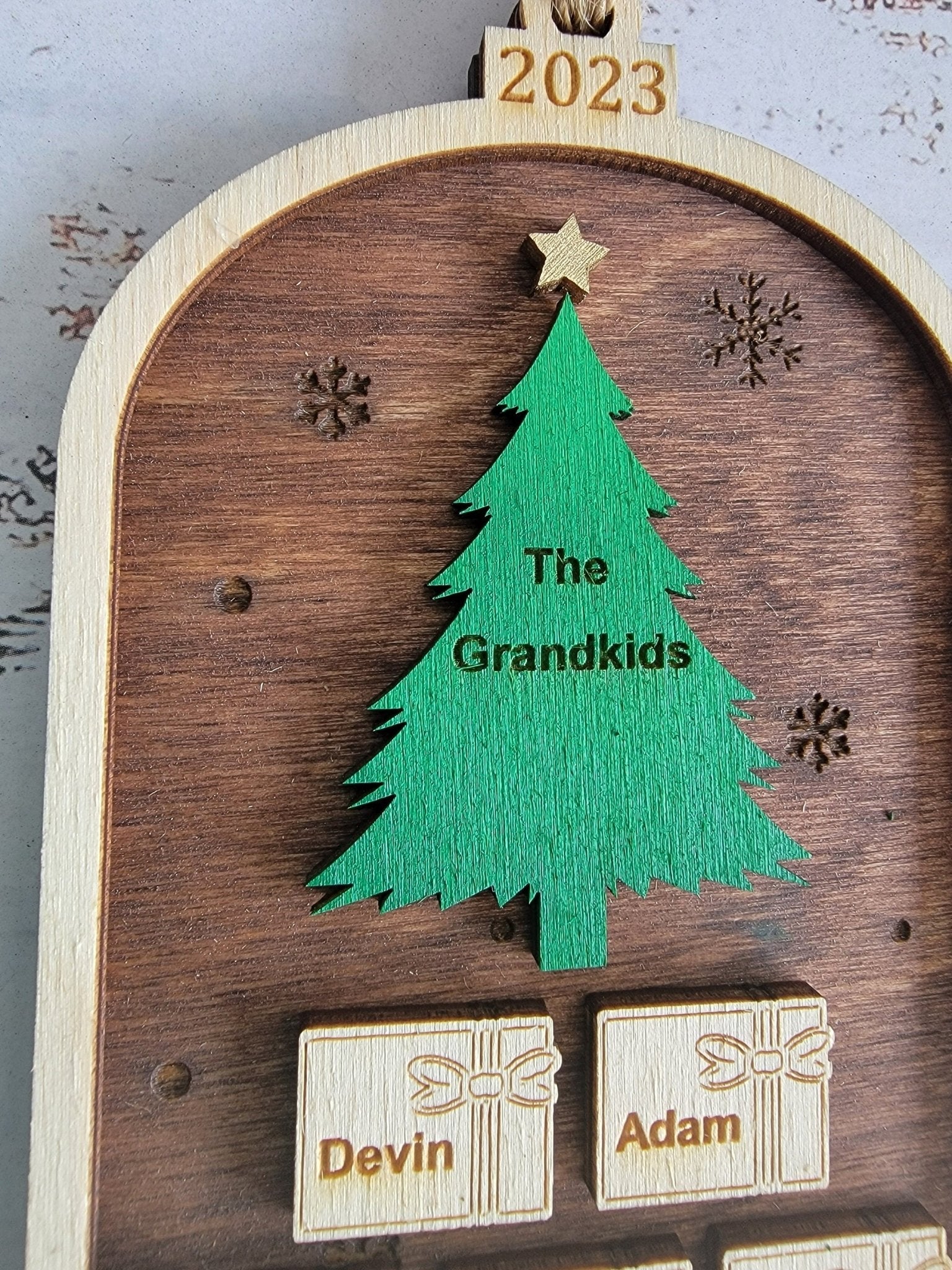 2025 Tree Family Christmas Ornamenet