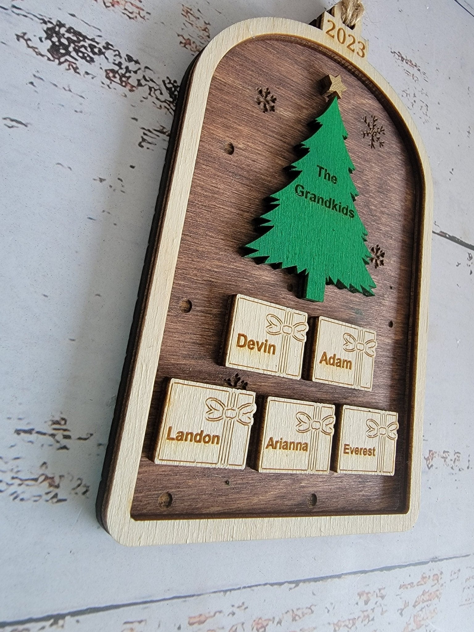 2025 Tree Family Christmas Ornamenet
