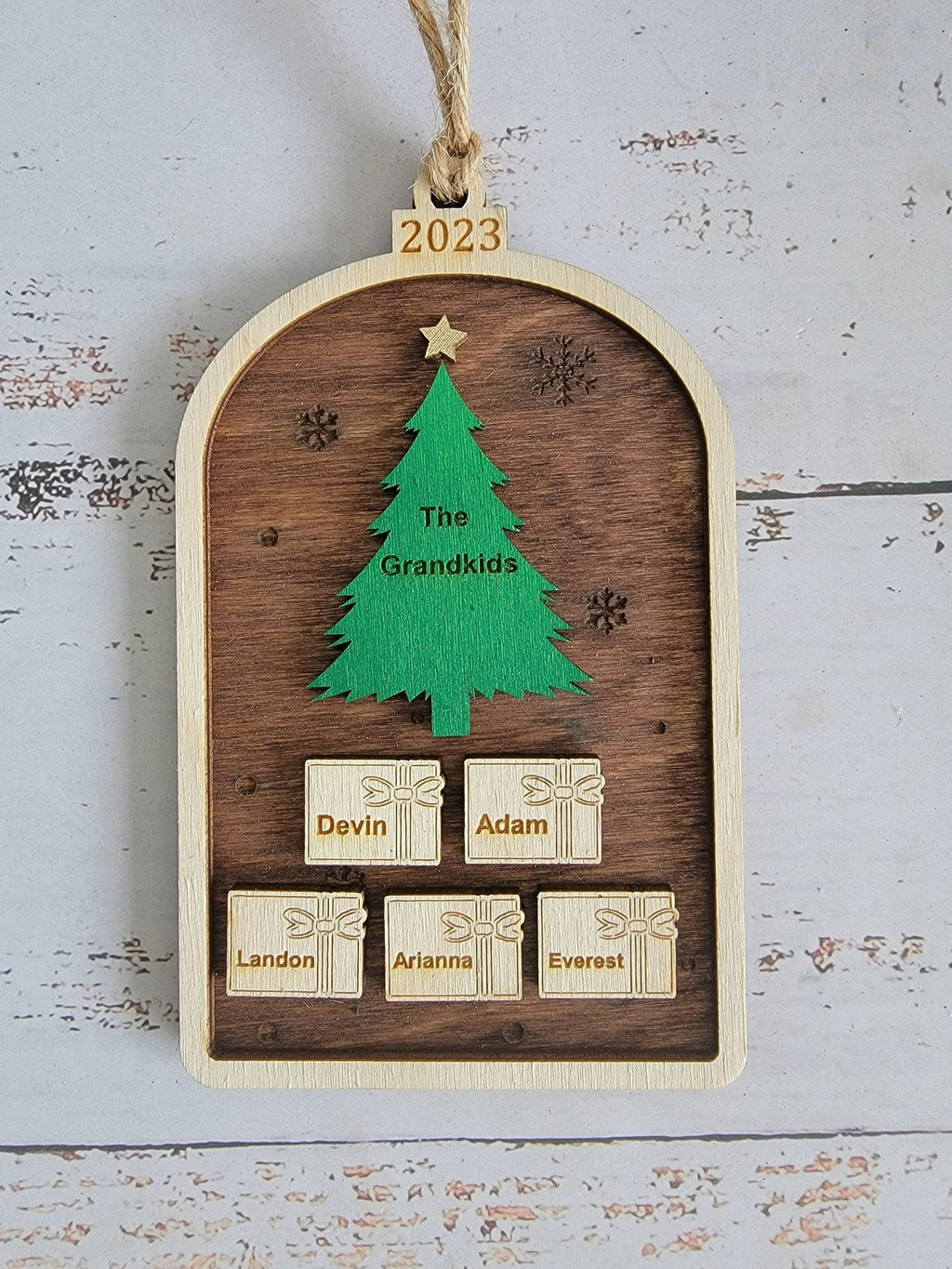 2025 Tree Family Christmas Ornamenet