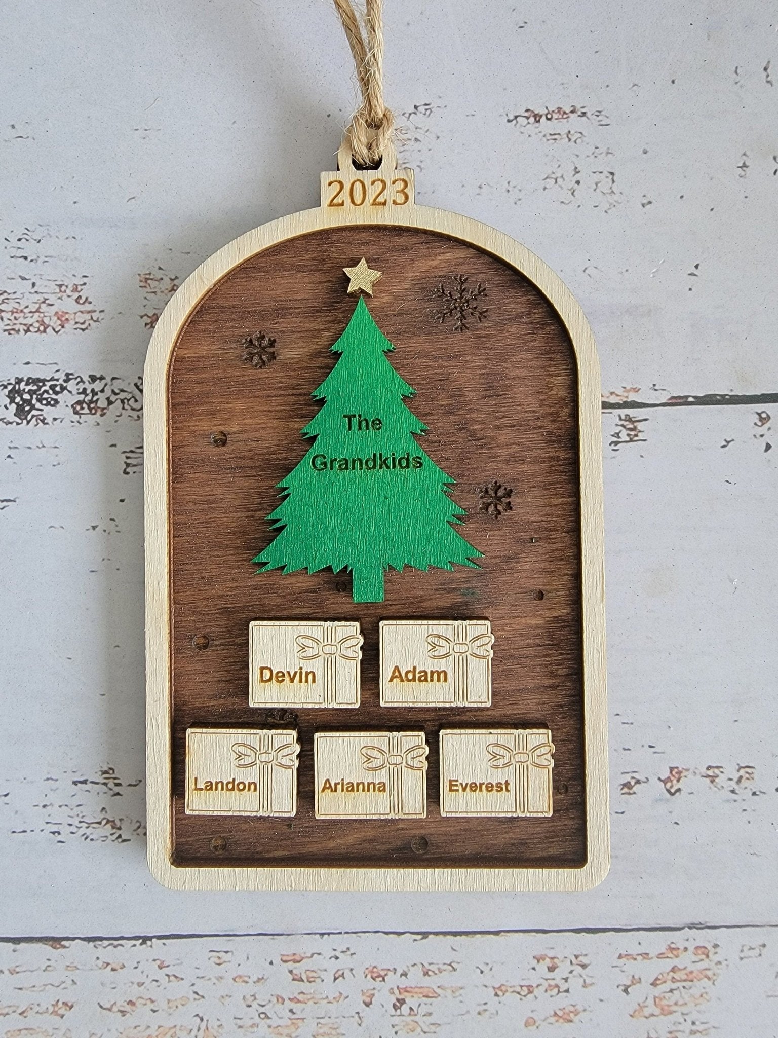 2025 Tree Family Christmas Ornamenet