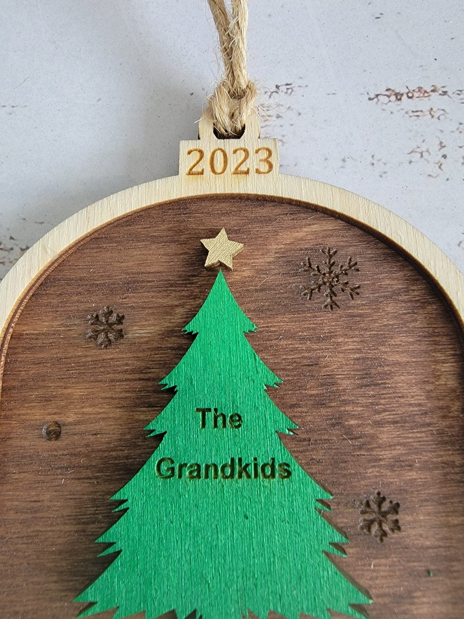 2025 Tree Family Christmas Ornamenet