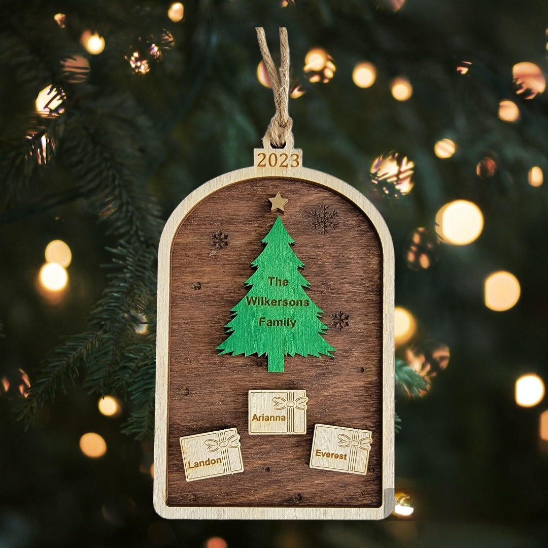 2025 Tree Family Christmas Ornamenet