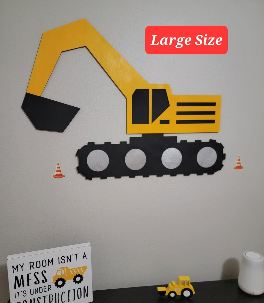 Construction Truck Wall Decor