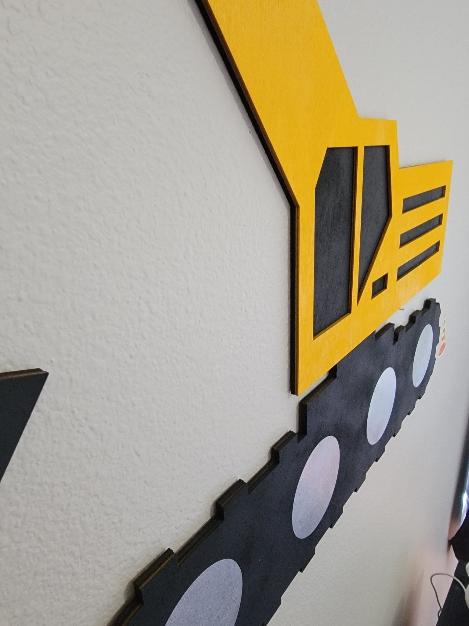 Construction Truck Wall Decor