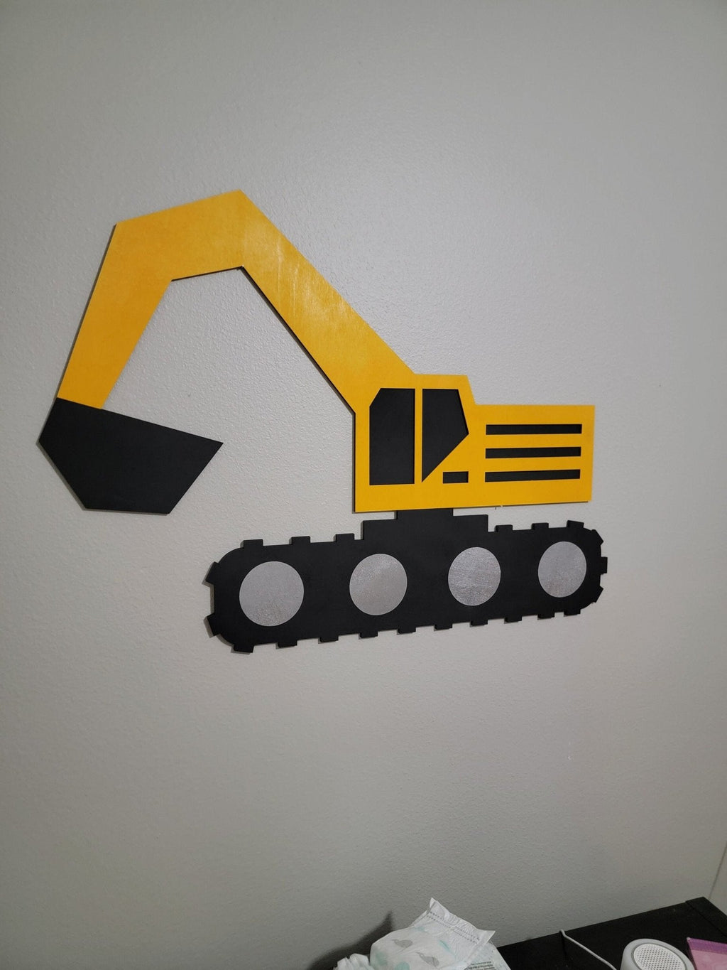 Construction Truck Wall Decor