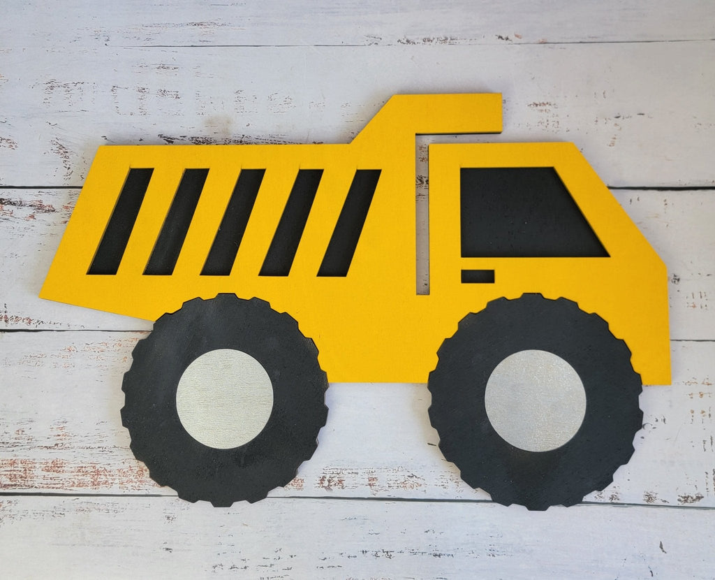 Construction Truck Wall Decor
