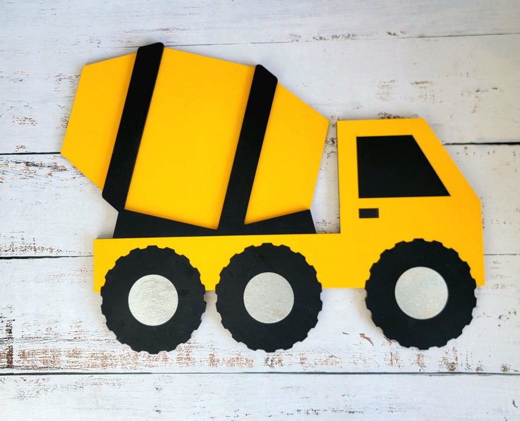 Excavator Construction Truck Wall Decor