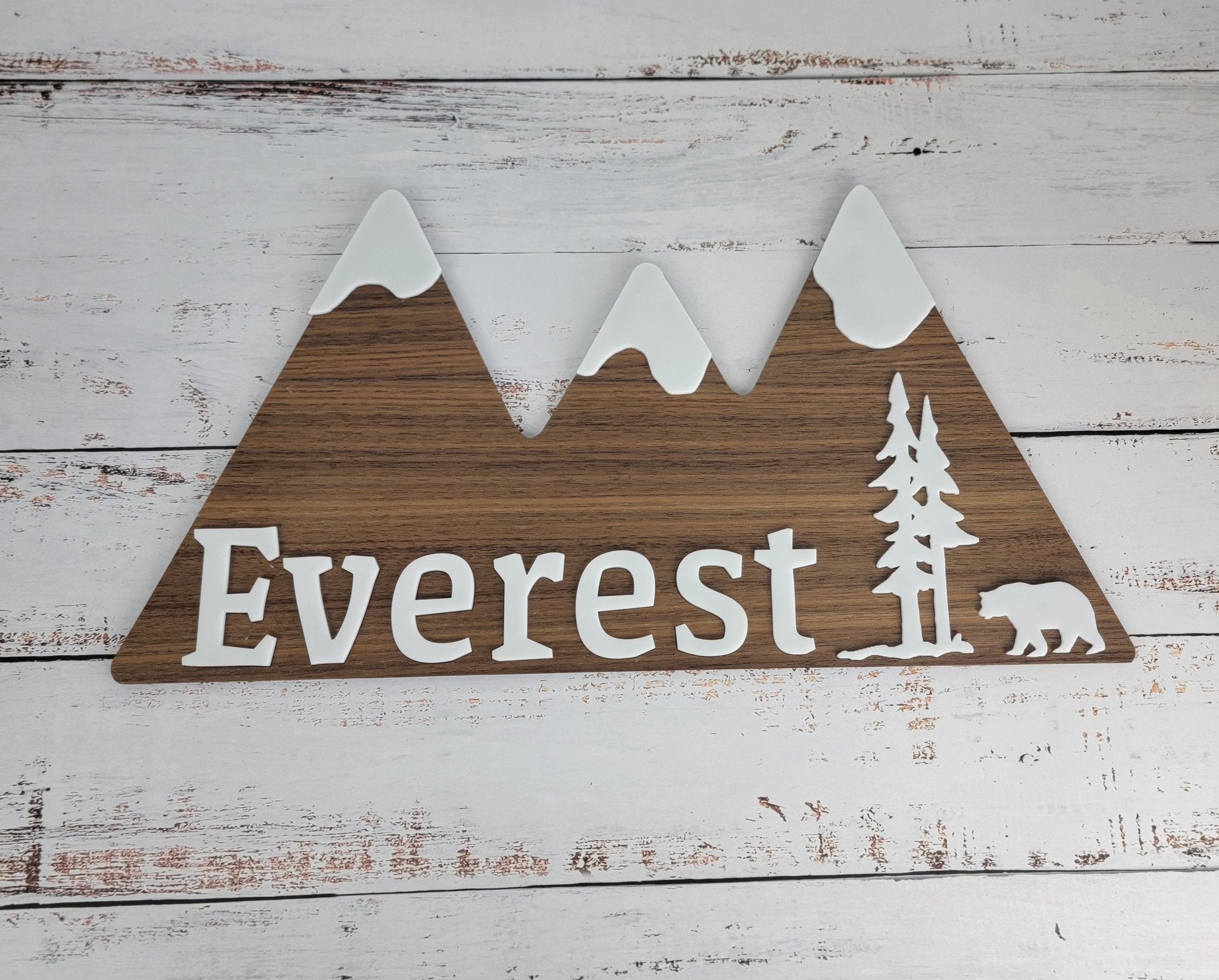 Woodland Baby Boy or Girl Nursery custom Sign